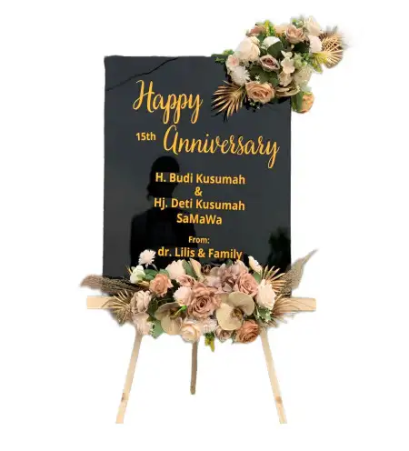 Papan Bunga Akrilik Sekumpul